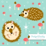 Spoonflower-Hedgehogs